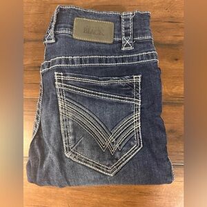 Bke Buckle Black Jeans
Womens 30x34 Blue Fit No 3
Bootcut Stretch Denim